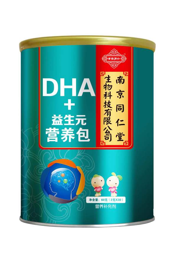 南京同仁堂世紀(jì)同仁DHA+益生元營養(yǎng)包