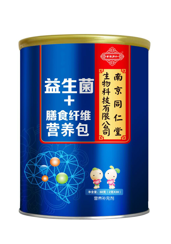   南京同仁堂世紀(jì)同仁益生菌+膳食纖維營養(yǎng)包