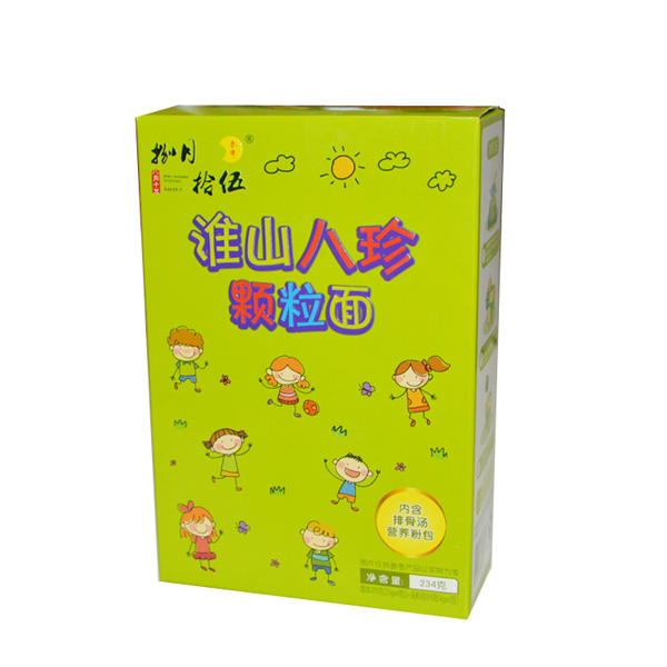 捌月拾伍淮山八珍颗粒面234g竖盒.jpg 捌月拾伍淮山八珍颗粒面234g竖盒.jpg