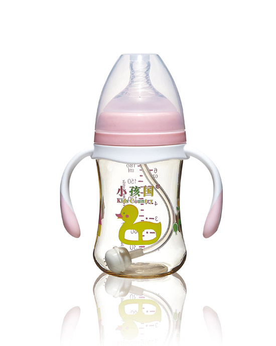 小孩國寬口直身自動(dòng)PPSU安全奶瓶粉色180ML.jpg