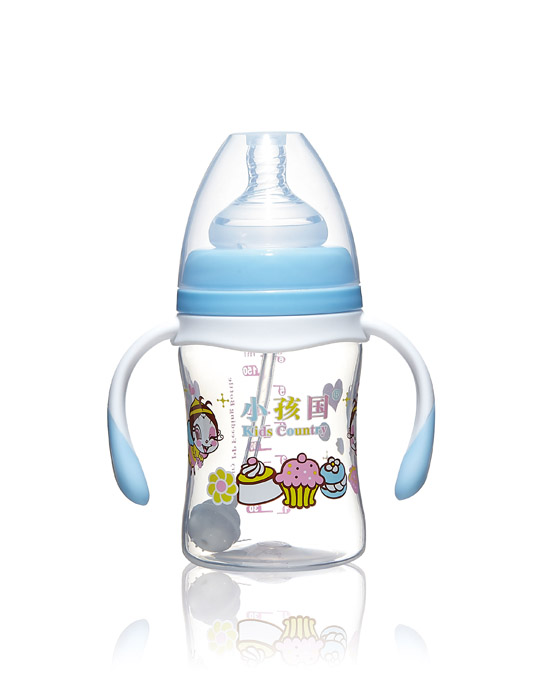 小孩國寬口直身自動(dòng)PP奶瓶藍色180ML.jpg