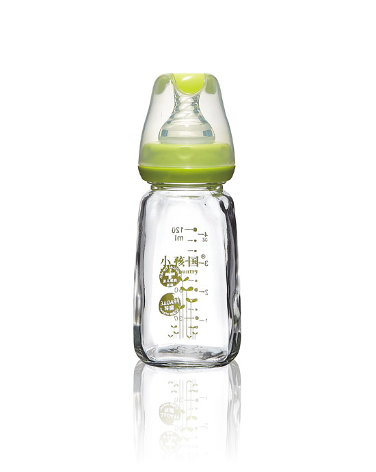 小孩國初生標口玻璃奶瓶綠色120ML.jpg