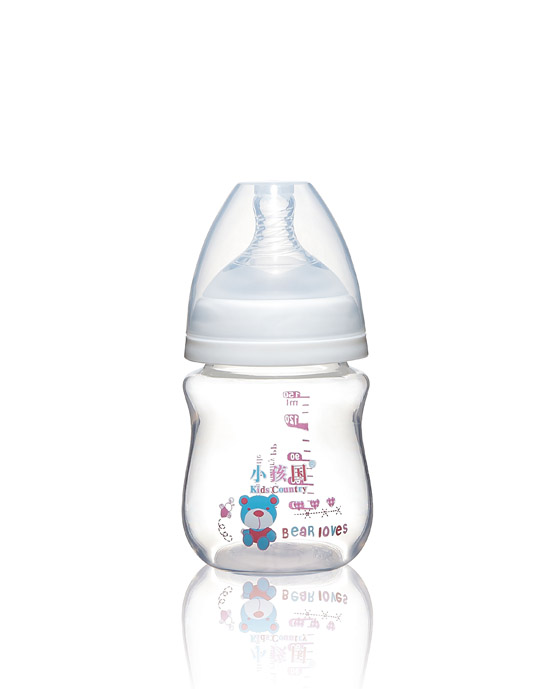 小孩國初生寬口PP奶瓶白色150ML.jpg