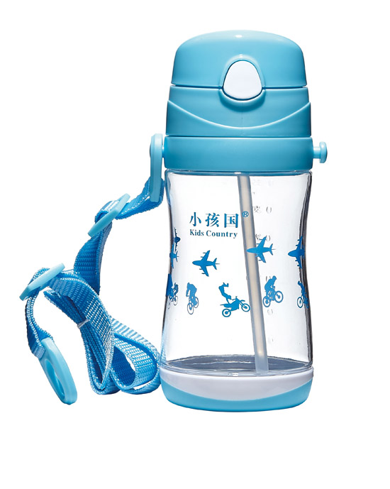 小孩國tritan雙色兩用水壺藍色350ML.jpg