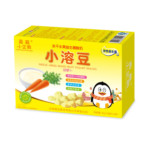 南極小企鵝凍干水果益生菌酸奶小溶豆胡蘿卜味.jpg