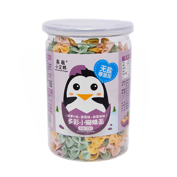 南極小企鵝無(wú)鹽多彩蝴蝶面胡蘿卜味+菠菜味+甜菜根味.jpg