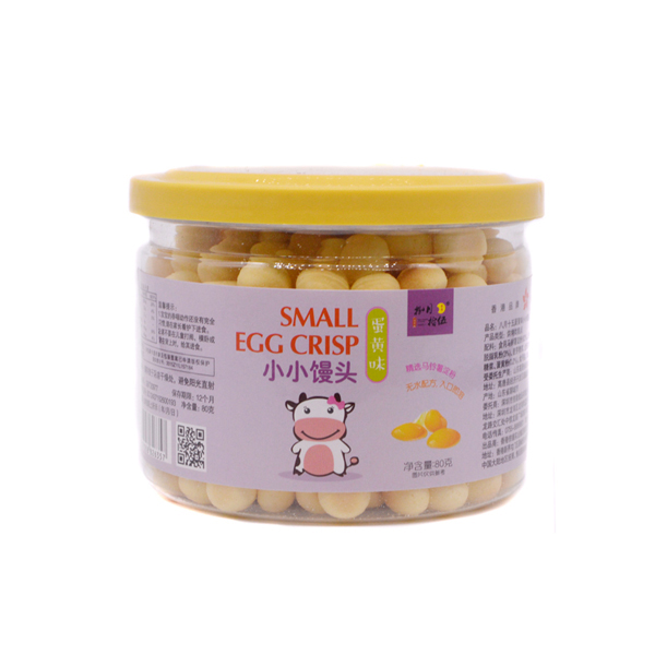   捌月拾伍小小饅頭小牛蛋黃味80g