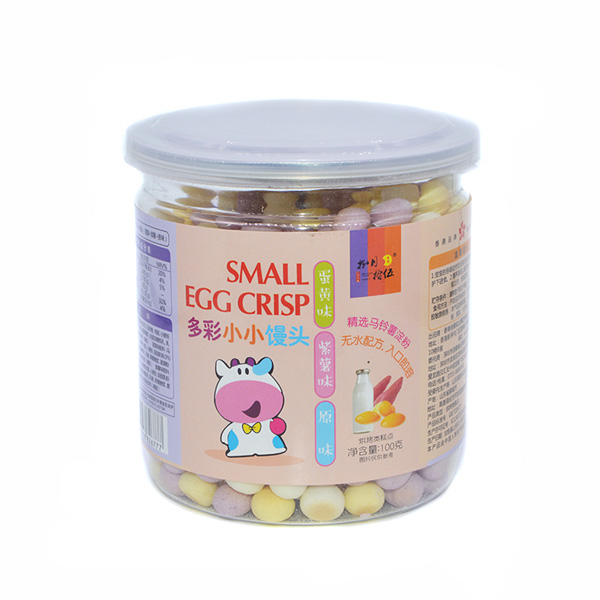   捌月拾伍多彩小小饅頭小牛蛋黃+紫薯+原味100g