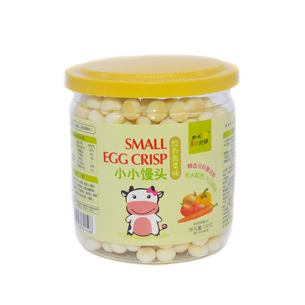   捌月拾伍小小饅頭小牛綜合蔬菜味100g