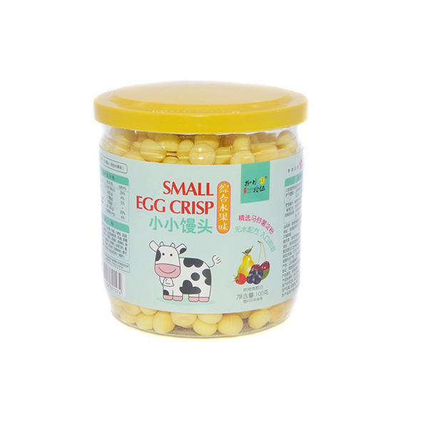   捌月拾伍小小饅頭小牛綜合水果味100g