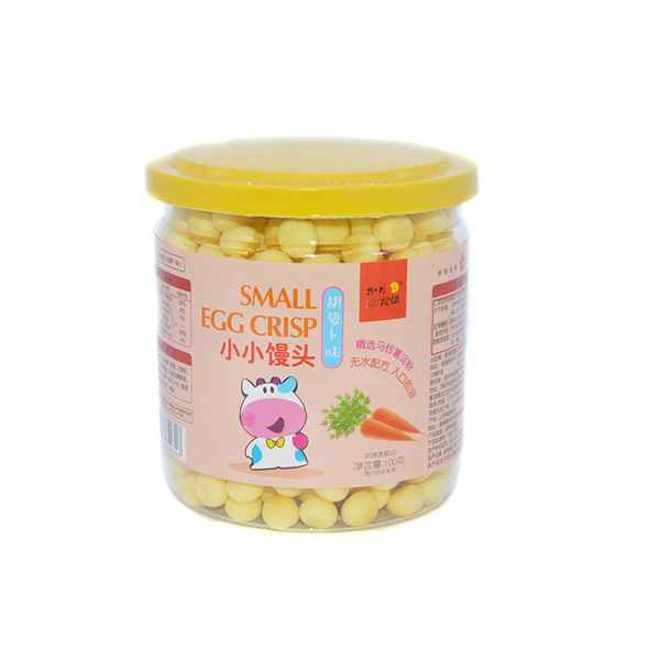   捌月拾伍小小饅頭小牛胡蘿卜味100g