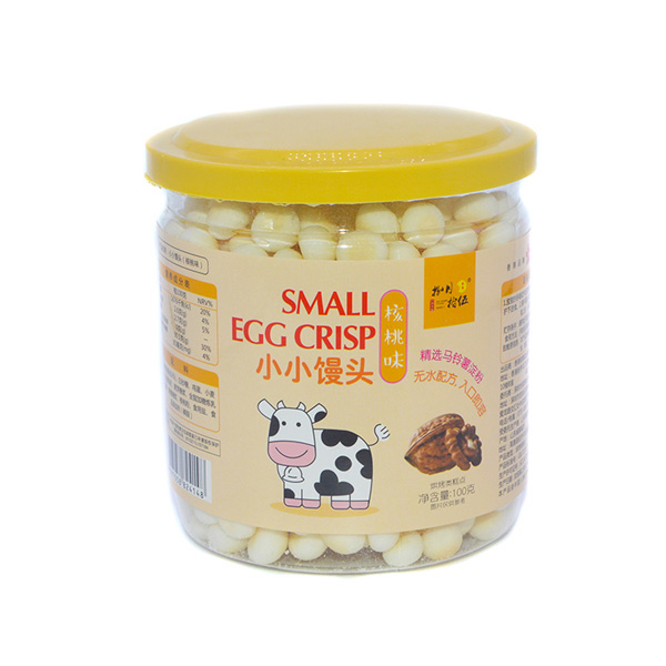   捌月拾伍小小饅頭小牛核桃味100g