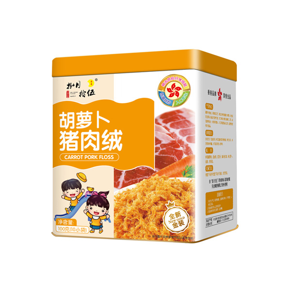 捌月拾伍胡蘿卜豬肉絨100g
