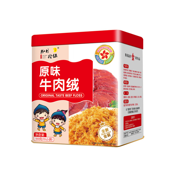   捌月拾伍原味牛肉絨100g