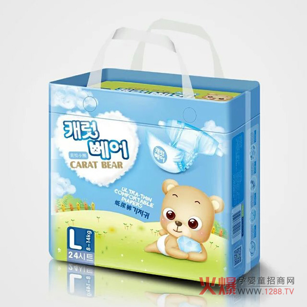 克拉小熊纸尿裤 云般呵护整夜舒睡