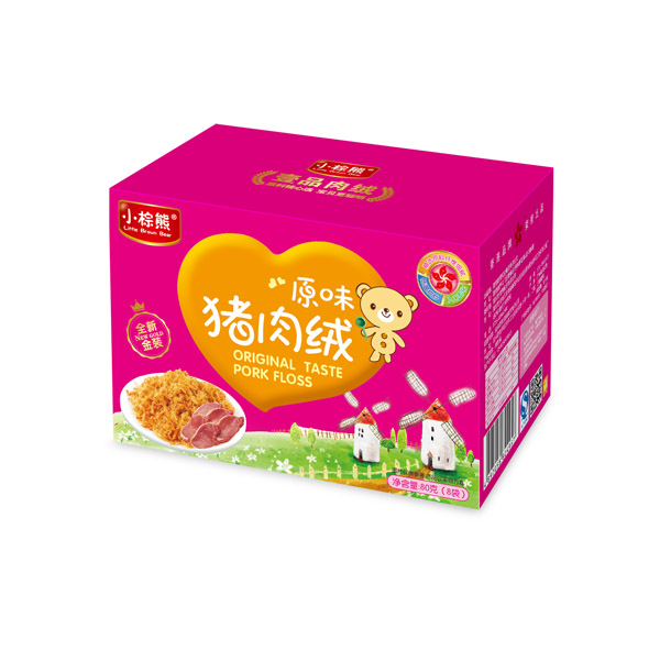  小棕熊原味豬肉絨80g