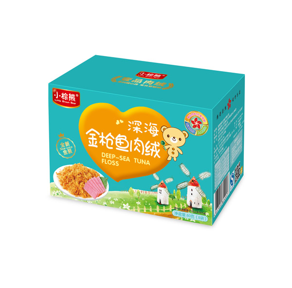  小棕熊深海金槍魚肉絨80g