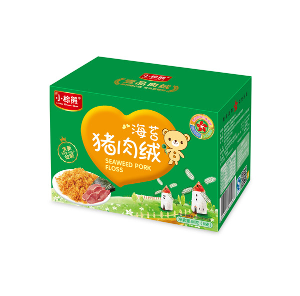  小棕熊海苔豬肉絨80g