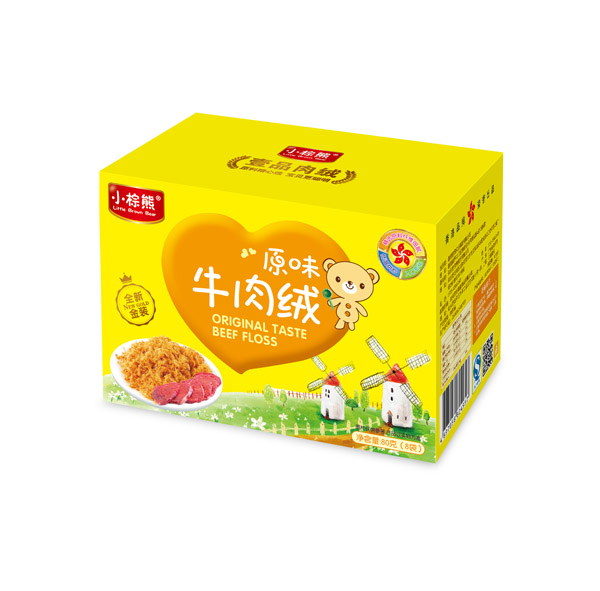  小棕熊原味牛肉絨80g