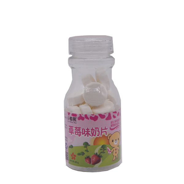 小棕熊草莓味奶片