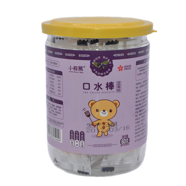  小棕熊口水棒藍(lán)莓味