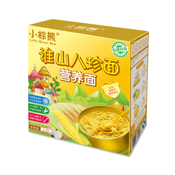  小棕熊淮山八珍營養(yǎng)面