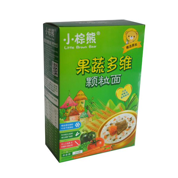  小棕熊果蔬多維顆粒面豎盒