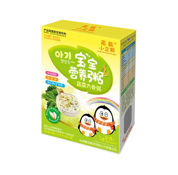  南極小企鵝寶寶營養(yǎng)粥蔬菜大骨粥
