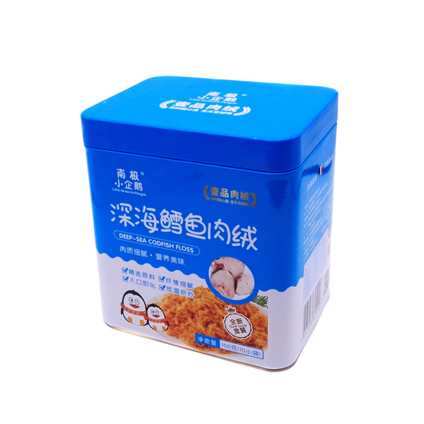    南極小企鵝深海鱈魚肉絨鐵罐