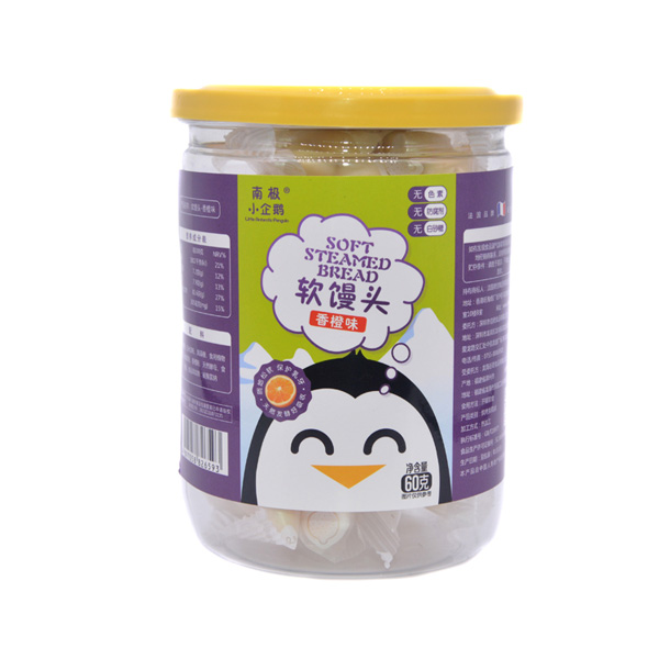    南極小企鵝軟饅頭香橙味