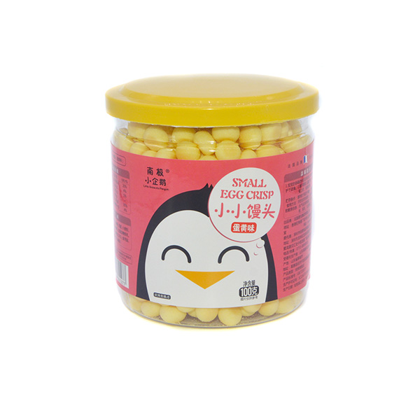    南極小企鵝小小饅頭蛋黃味100g
