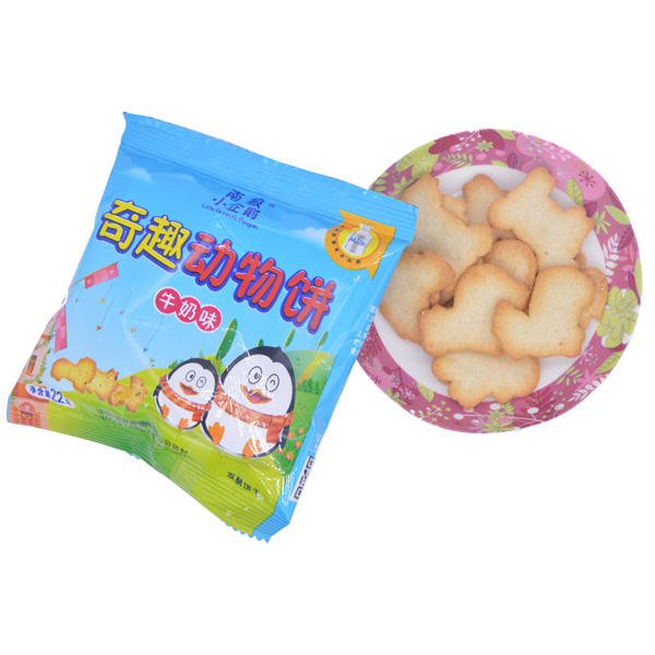   南極小企鵝奇趣動(dòng)物餅干牛奶味細(xì)節(jié)