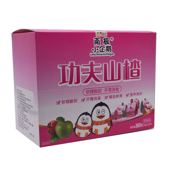   南極小企鵝功夫山楂蘋(píng)果味