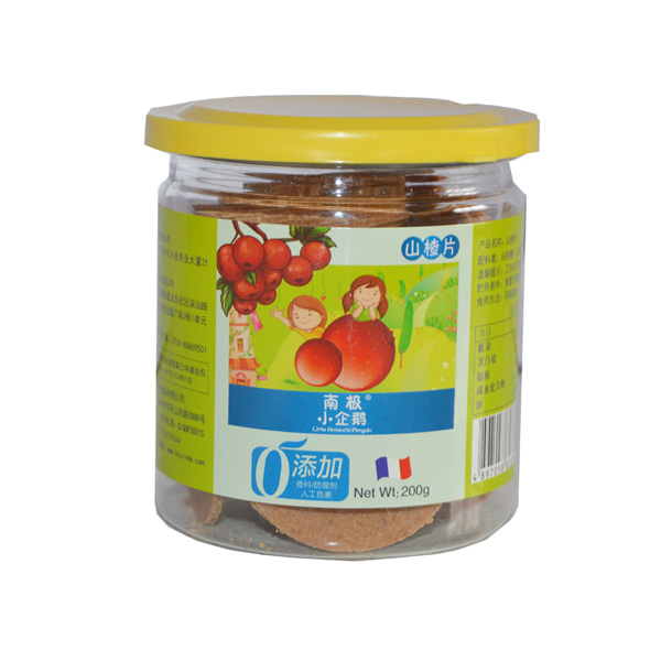   南極小企鵝山楂片易拉罐200g