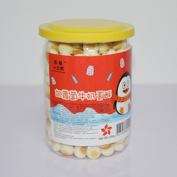   南極小企鵝胡蘿卜牛奶蛋酥150g