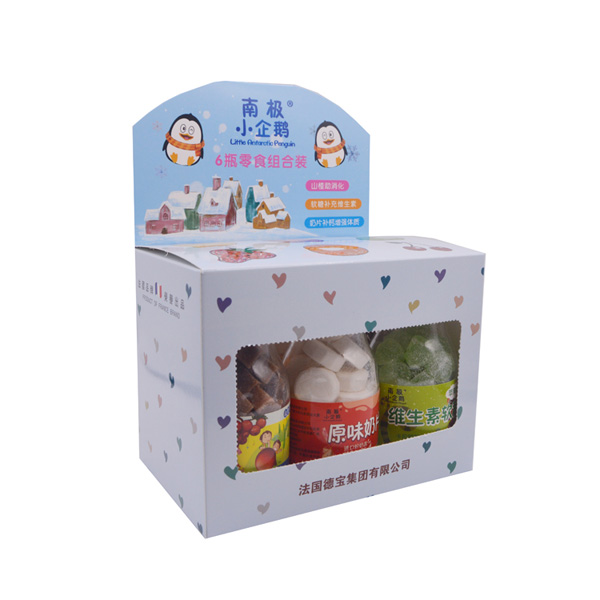   南極小企鵝六瓶零食組合裝側(cè)