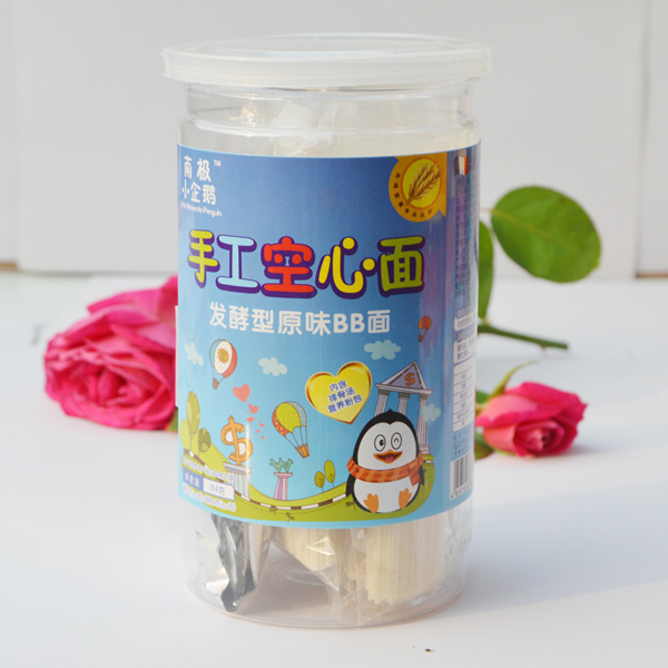  南極小企鵝原味空心面正