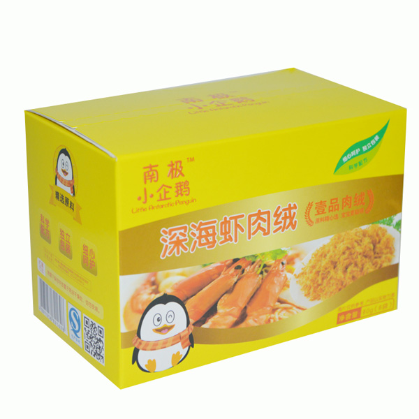   南極小企鵝深海蝦肉絨盒裝