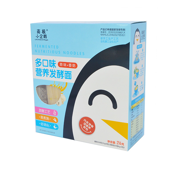  南極小企鵝多口味營養(yǎng)發(fā)酵面原味+香菇