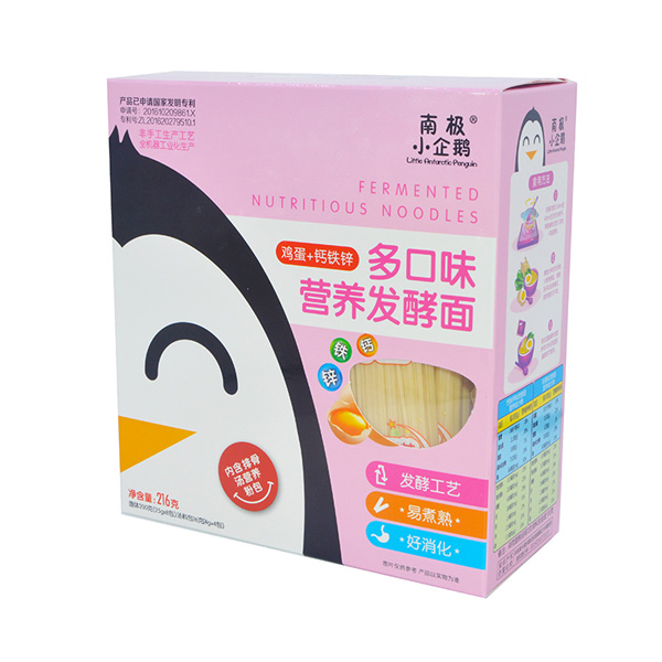  南極小企鵝多口味營養(yǎng)發(fā)酵面雞蛋+鈣鐵鋅