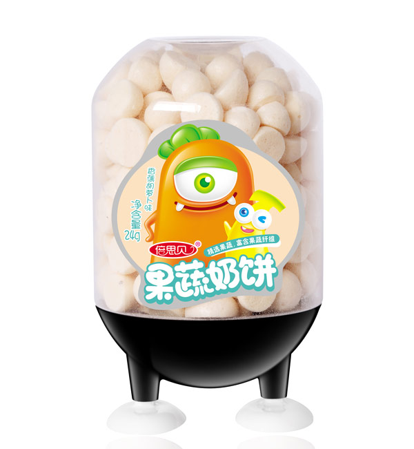    倍思貝香蕉胡蘿卜果蔬奶餅