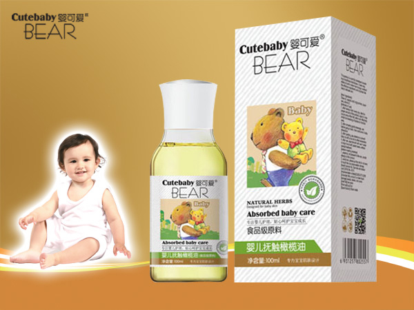   婴可爱婴儿抚触橄榄油