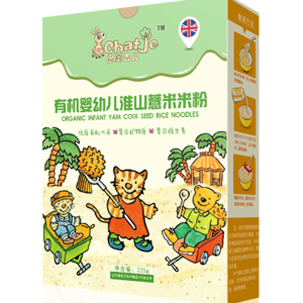 SChatJe思蜜吉儿淮山薏米有机米粉(盒装)