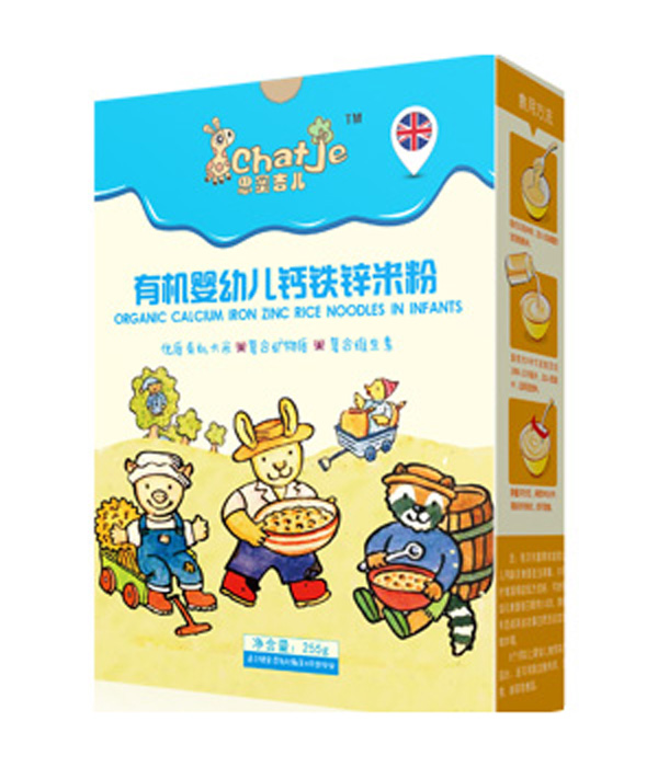 SChatJe思蜜吉儿钙铁锌米粉(盒装)