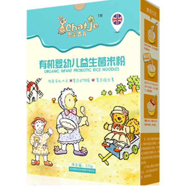 SChatJe思蜜吉儿益生菌有机米粉(盒装)