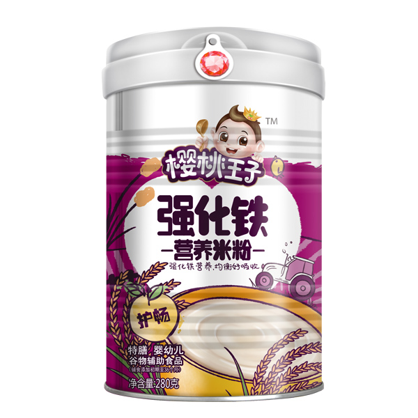  櫻桃王子強化鐵米粉-護暢