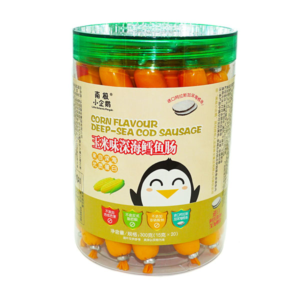   南極小企鵝玉米味深海鱈魚腸