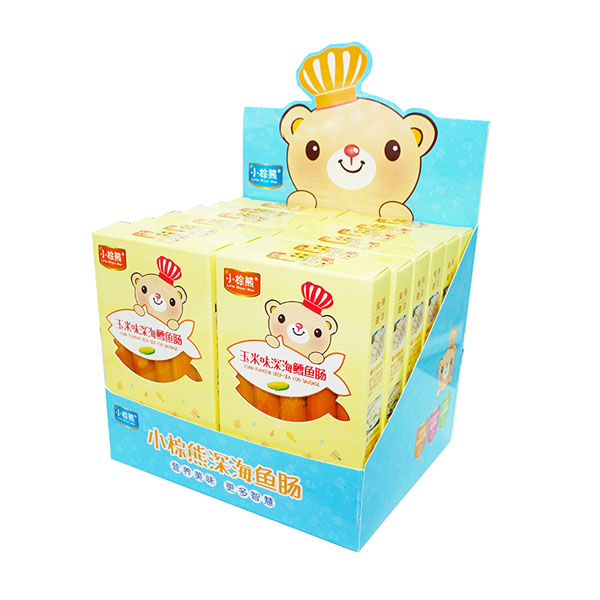  小棕熊玉米味深海鱈魚腸盒裝
