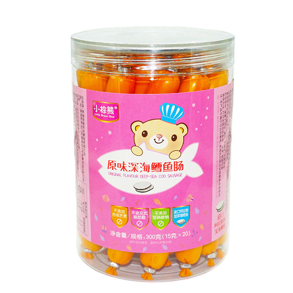  小棕熊原味深海鱈魚腸