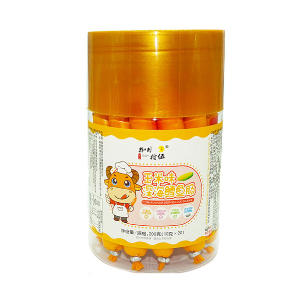   捌月拾伍玉米味深海鱈魚腸高蓋